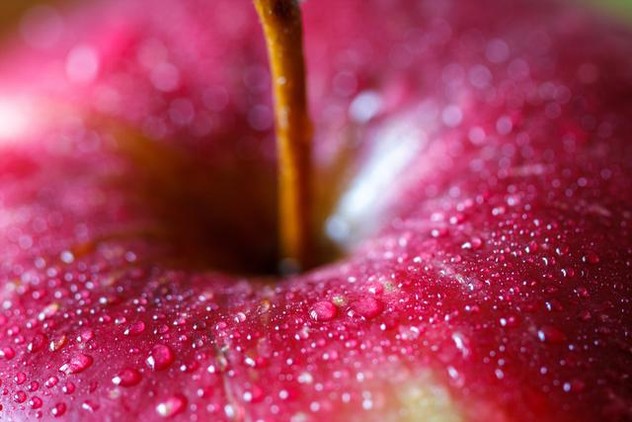 Apple up close