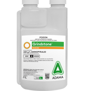 Pack shot of 1L Grindstone Herbicide