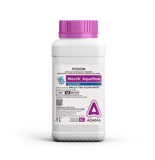 Packshot of ADAMA Mavrik Insecticide in 1L 
