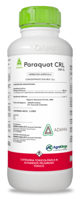 Paraquat herbicida