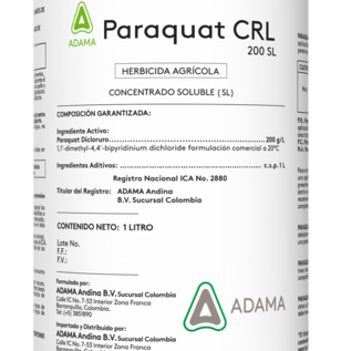 Paraquat herbicida