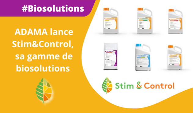 ADAMA lance sa gamme de biosolutions Stim&Control