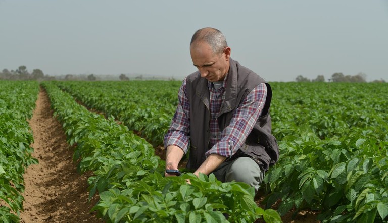 Technology in farming.